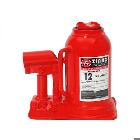 Zinko ZNB-12 Low Profile Bottle Jack, 12 ton 82-12